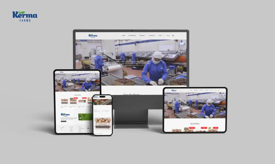Kermafarms Website project