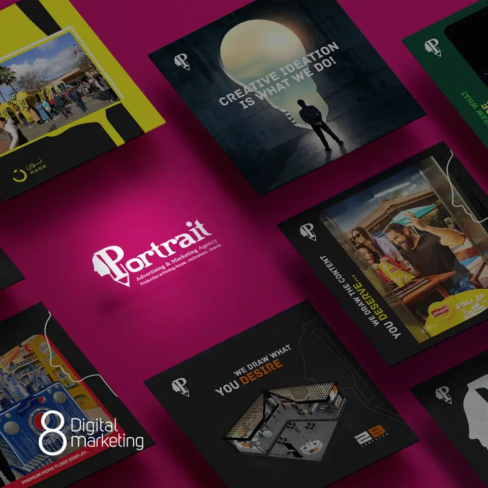 Portrait — Social Media project by 8 Digital Marketing Agency