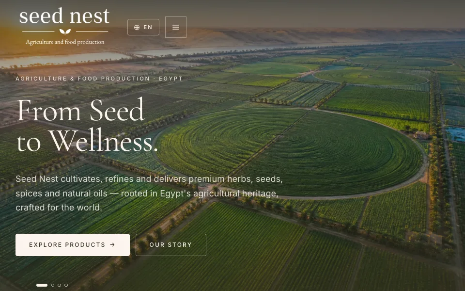 Seed Nest Website project by 8 Digital Marketing Agency