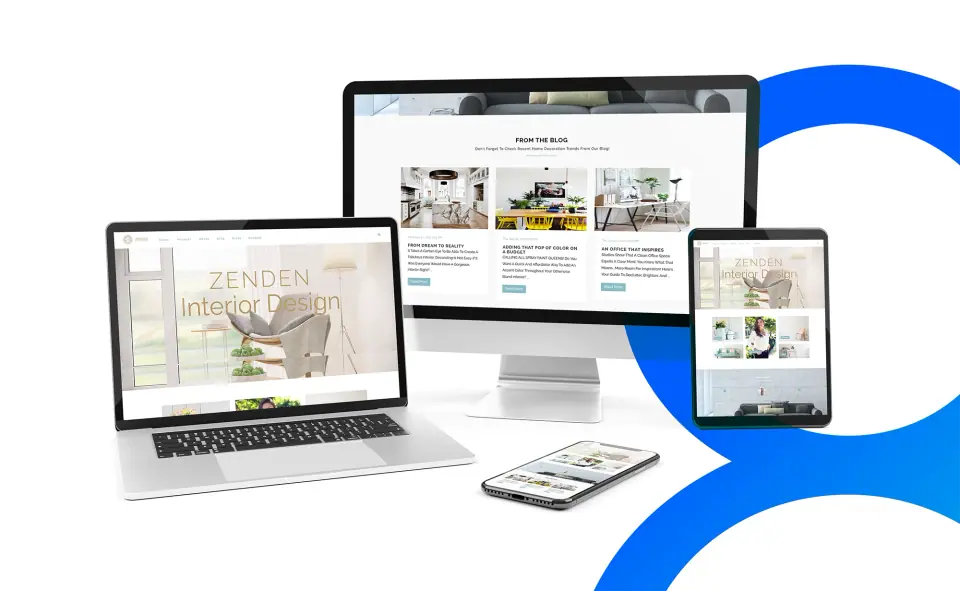 Zendendesigns Website — Website Design project by 8 Digital Marketing Agency